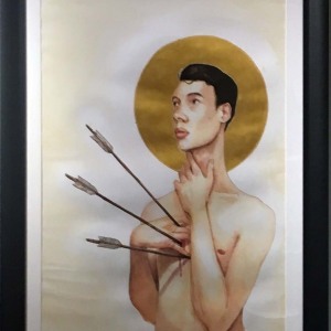 SELF-PORTRAIT-AS-SAINT-SEBASTIAN-by-Ellory-Erecius-edit