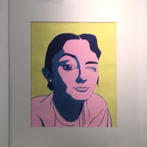 SELF-PORTRAIT-POP-ART-by-Kaitlyn-Glenn-framed
